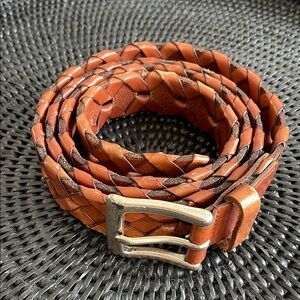 Men’s  Brown leather Belt size 46